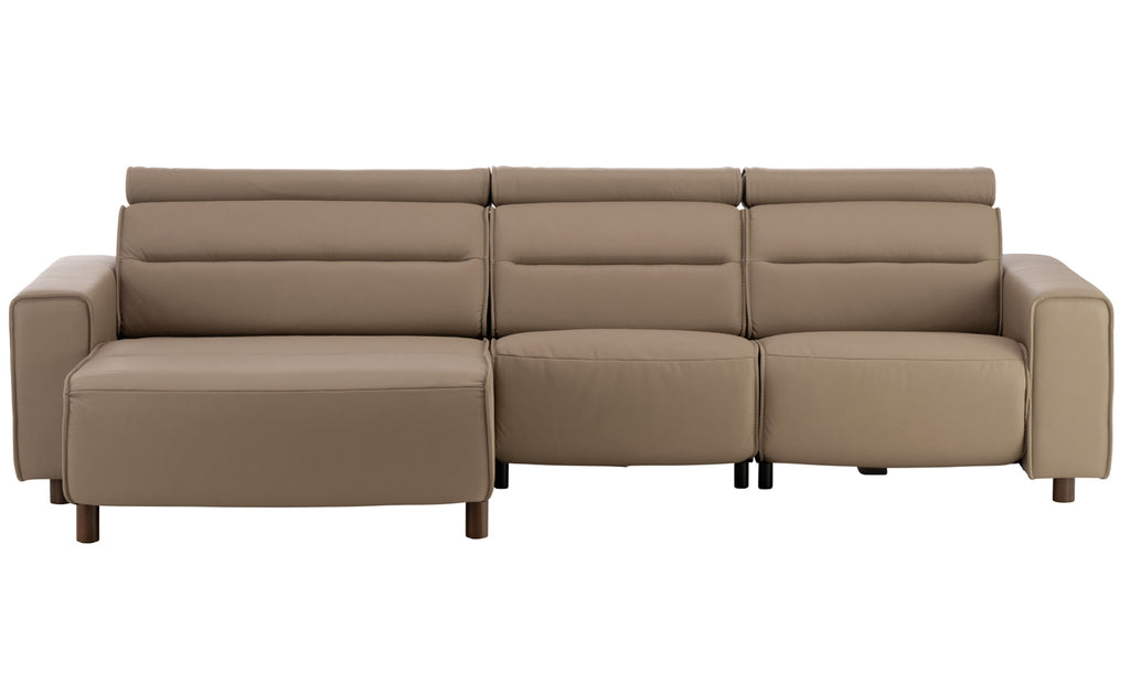 Stressless Emily Leather Sectional | Schneiderman's Furniture