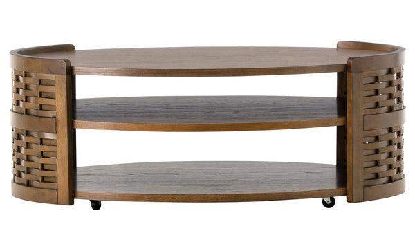 Warren Park Oval Coffee Table | Schneiderman's Furniture