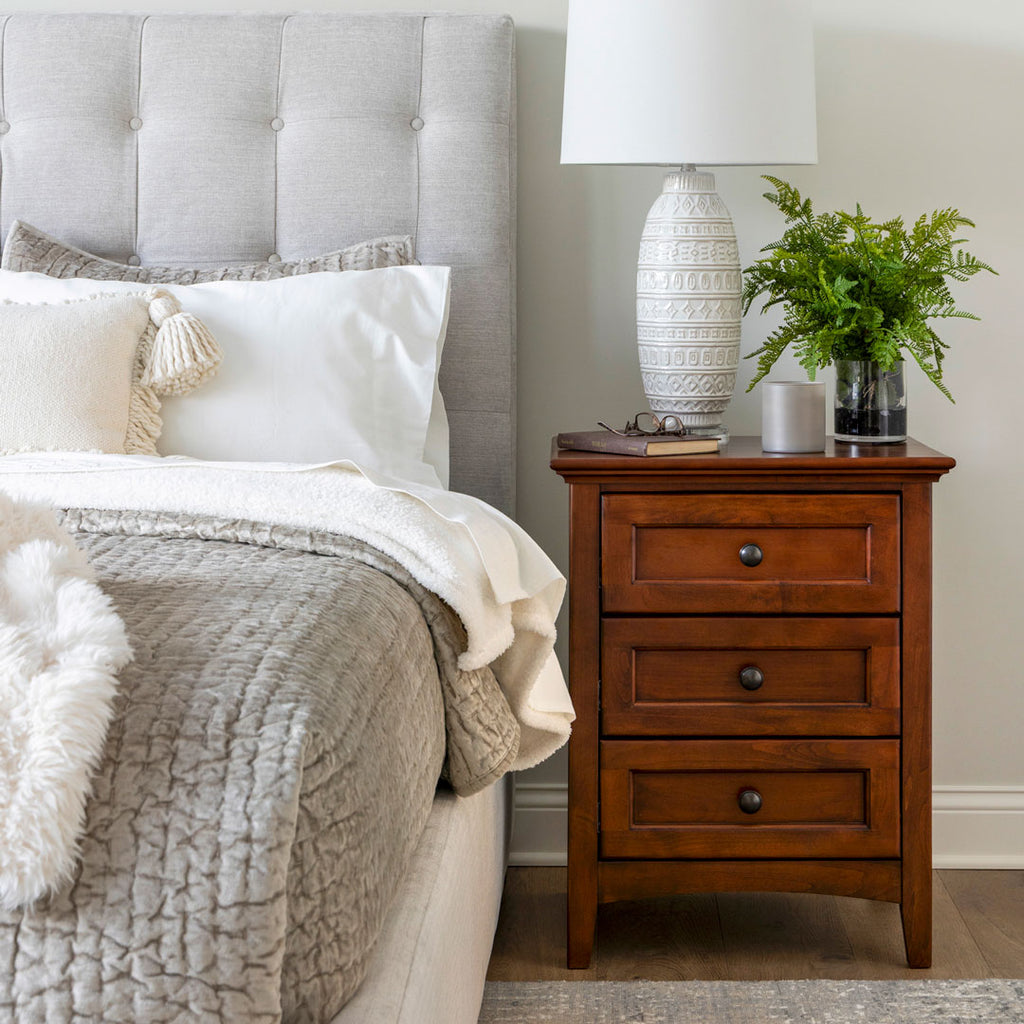 n*k様 希少　ミッドセンチュリー　Pacific furniture serv McKenzie Antique Cherry Nightstand | Schneiderman's Furniture