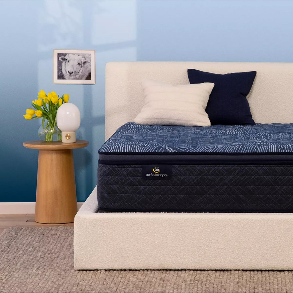 Serta Perfect Sleeper Cobalt Calm Plush Pillow Top Schneiderman's