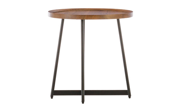 Niklaus Walnut End Table | Schneiderman's Furniture