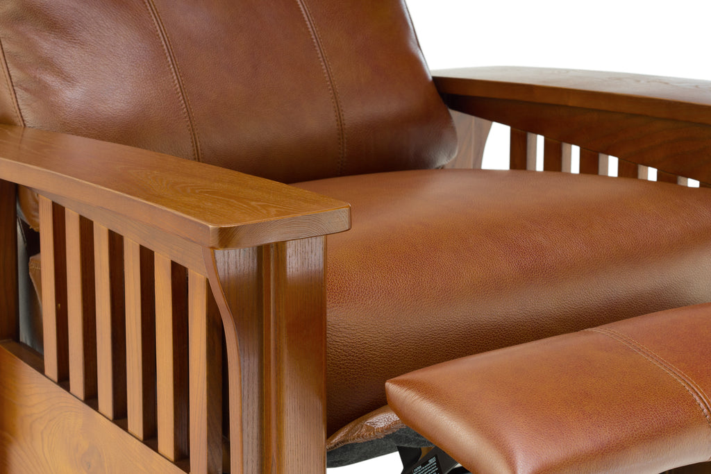 Mission Oak Recliner Schneiderman's Furniture