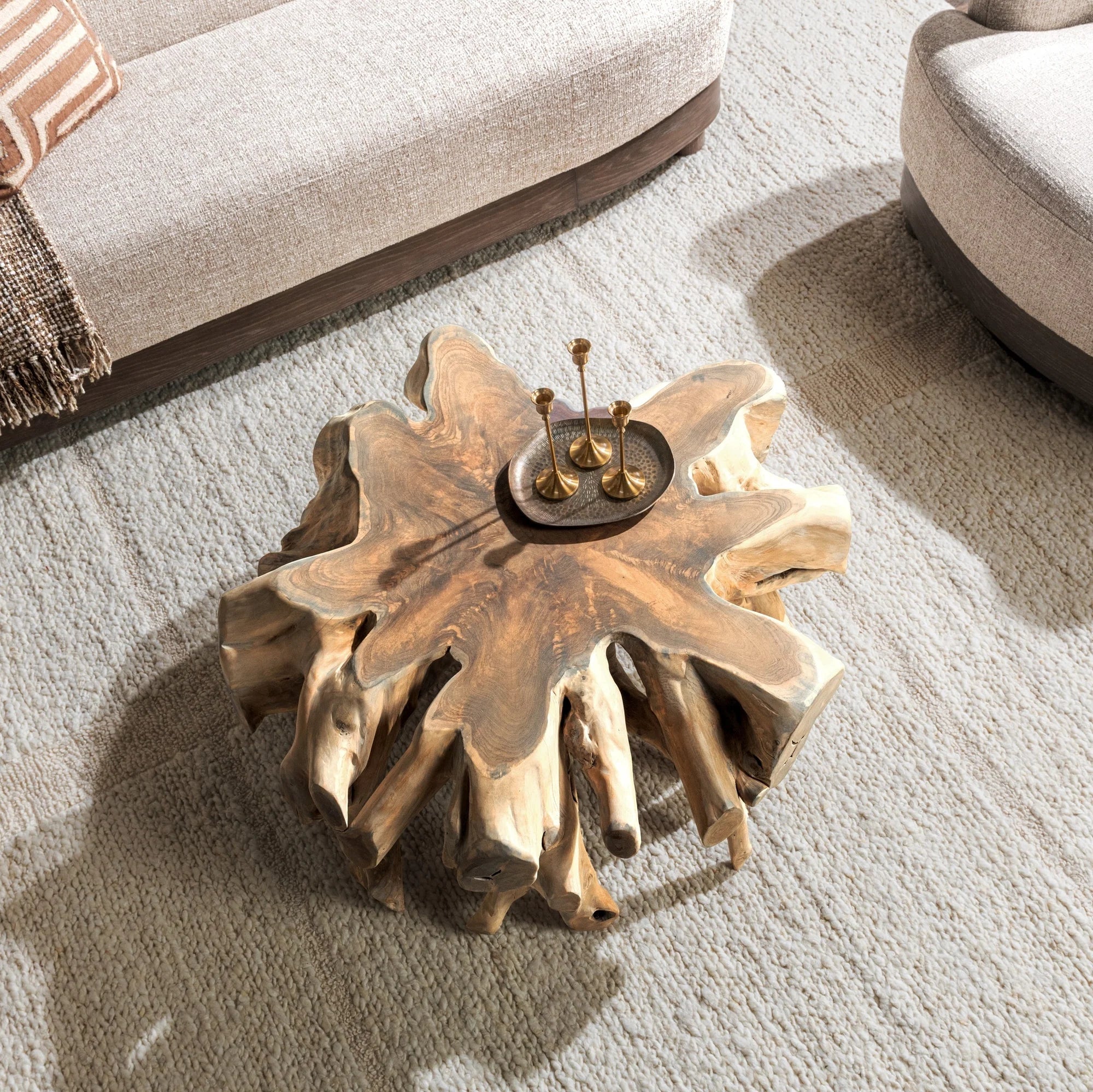 Cypress Root Coffee Table | Schneiderman's Furniture