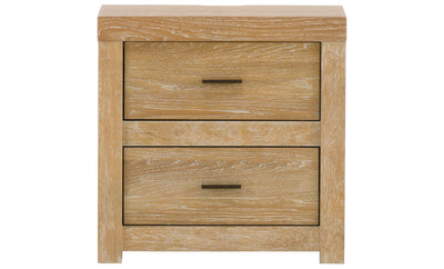 Modern Loft 2-Drawer Nightstand
