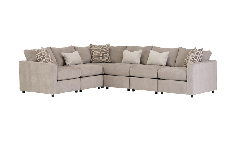 Casual Comforts 6-Piece Modular Sectional