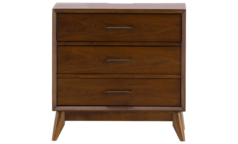 Palo Alto 3-Drawer Nightstand