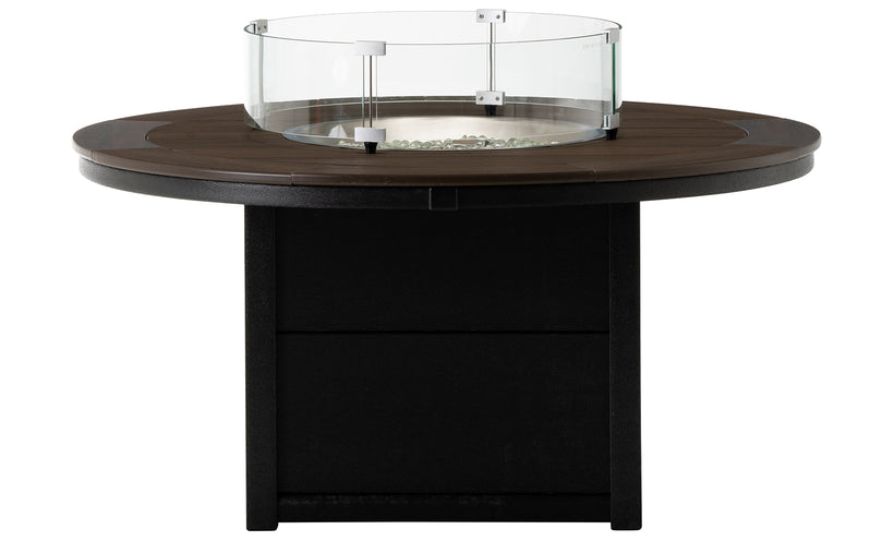 Polywood 48" Round Fire Pit Table