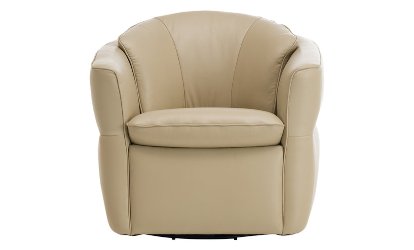 Marin Leather Swivel Chair