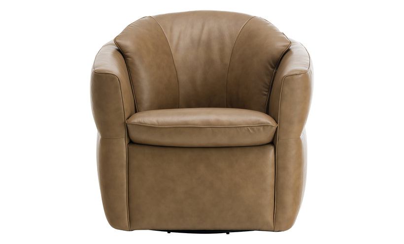 Marin Leather Swivel Chair