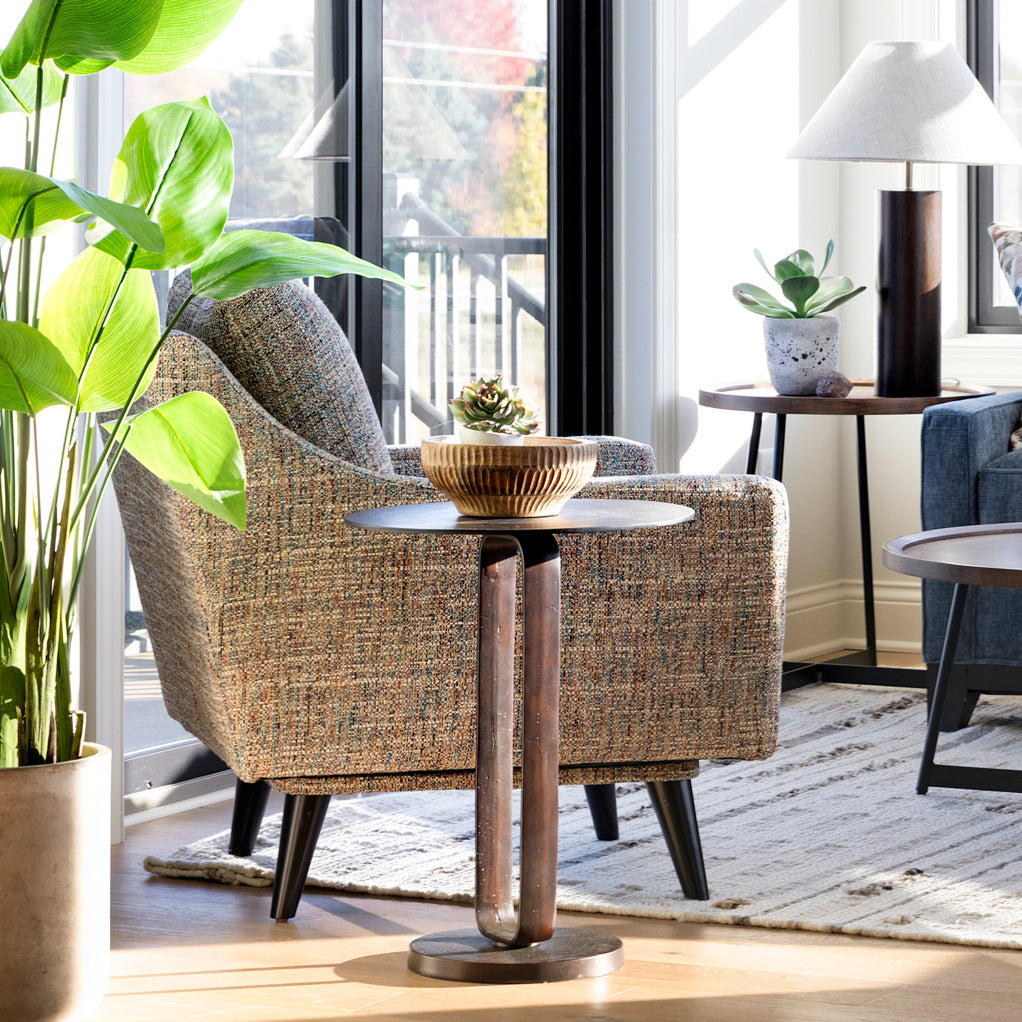 Douglas Rust End Table | Schneiderman's Furniture