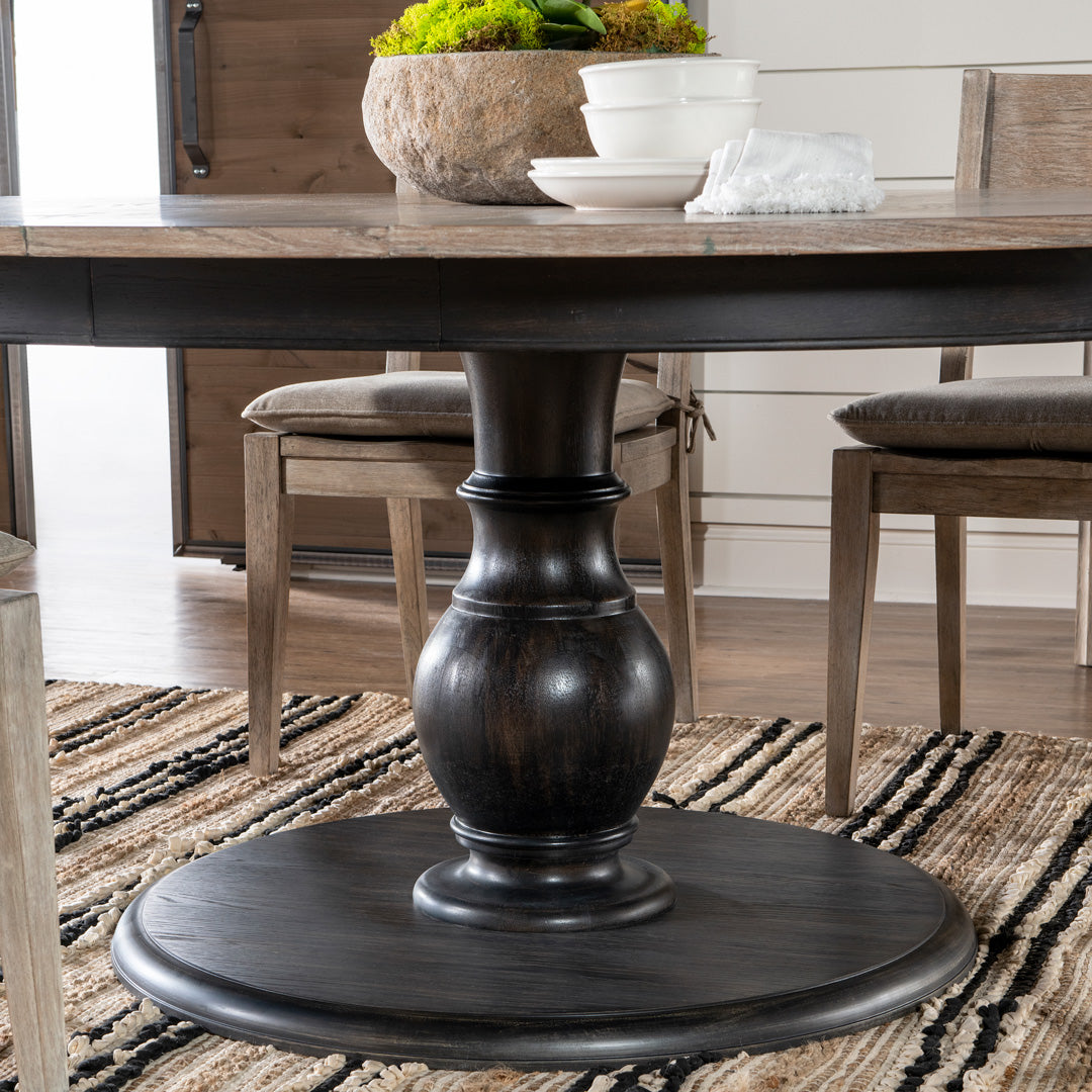Halifax Round Dining Table Schneiderman's Furniture