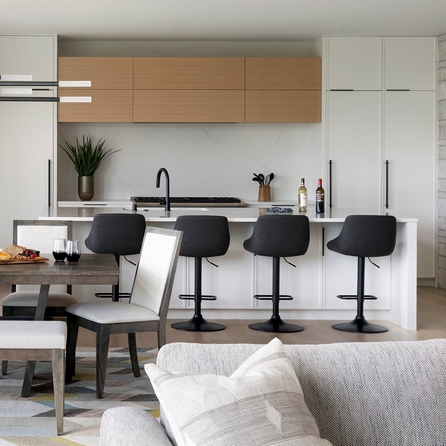 Anibal Adjustable Swivel Stool Schneiderman's Furniture