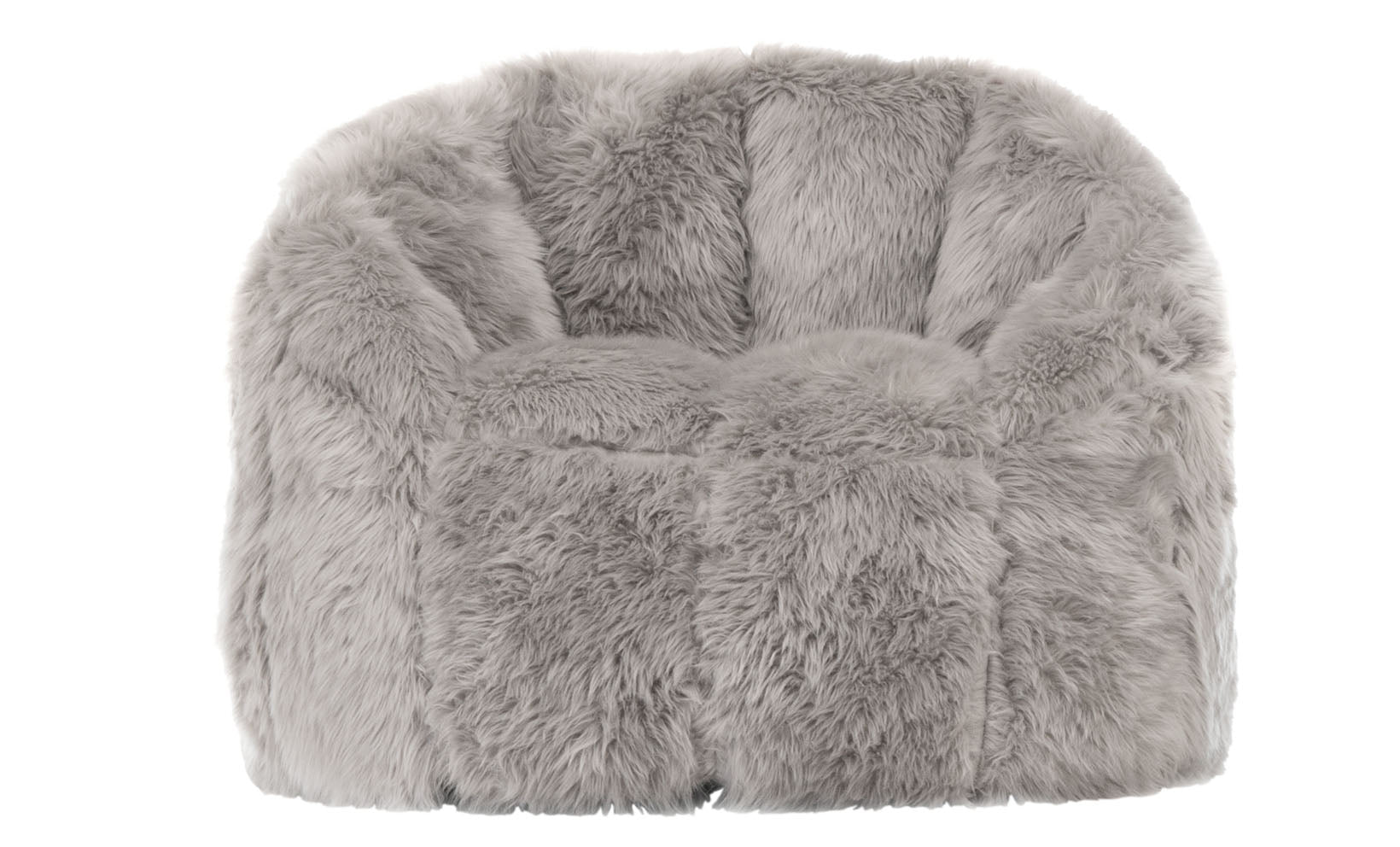 Milano Gray Fur Chair Schneiderman's Furniture