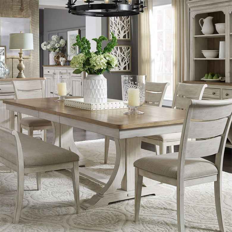 Farmhouse Reimagined Upholstered Dining Chair Schneiderman s Furniture