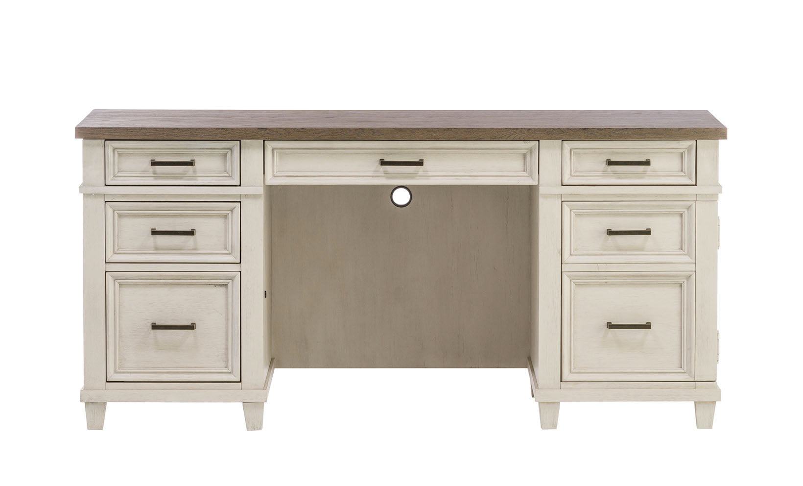 Caraway Credenza Desk and Hutch | Schneiderman's Furniture