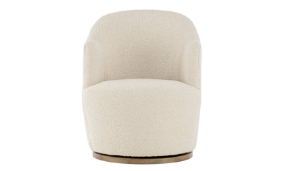 Aurora Knoll Natural Swivel Chair