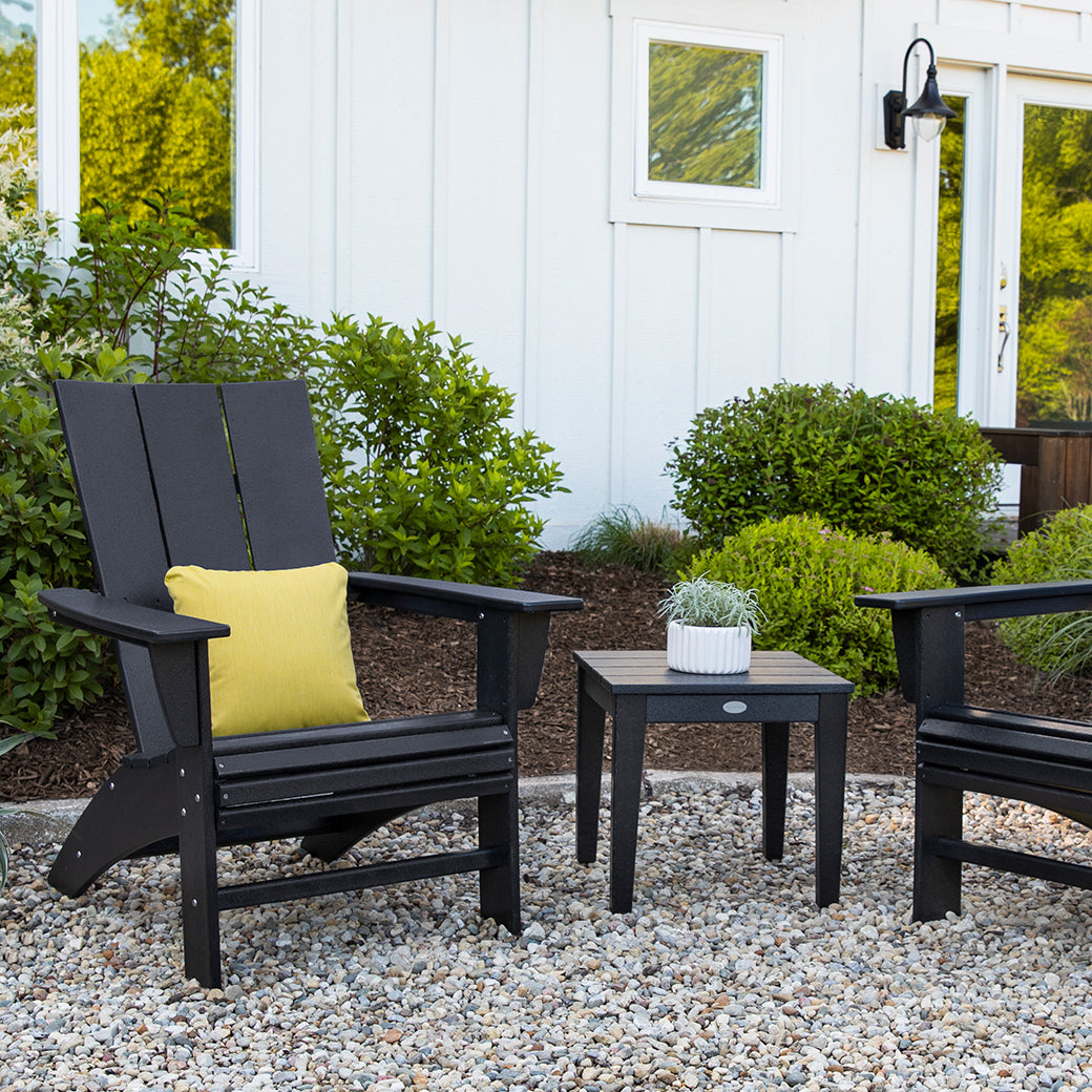 Polywood Modern Curveback Adirondack Chair | Schneiderman's Furniture