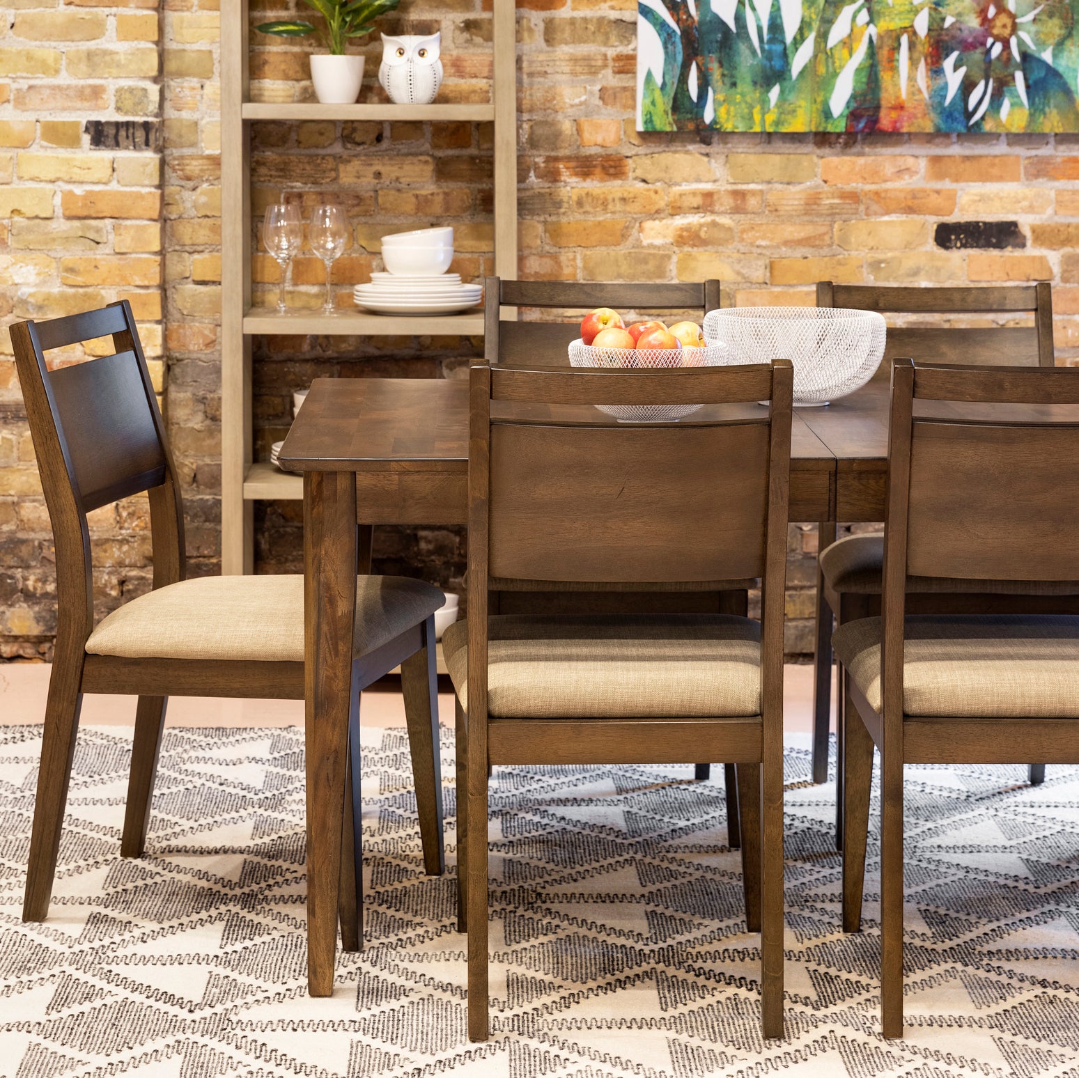 Dining Table（T-2729ME-NT）/ 柳宗理 Tribesigns Round Dining Table for 4 to 6, 47.24 Inches