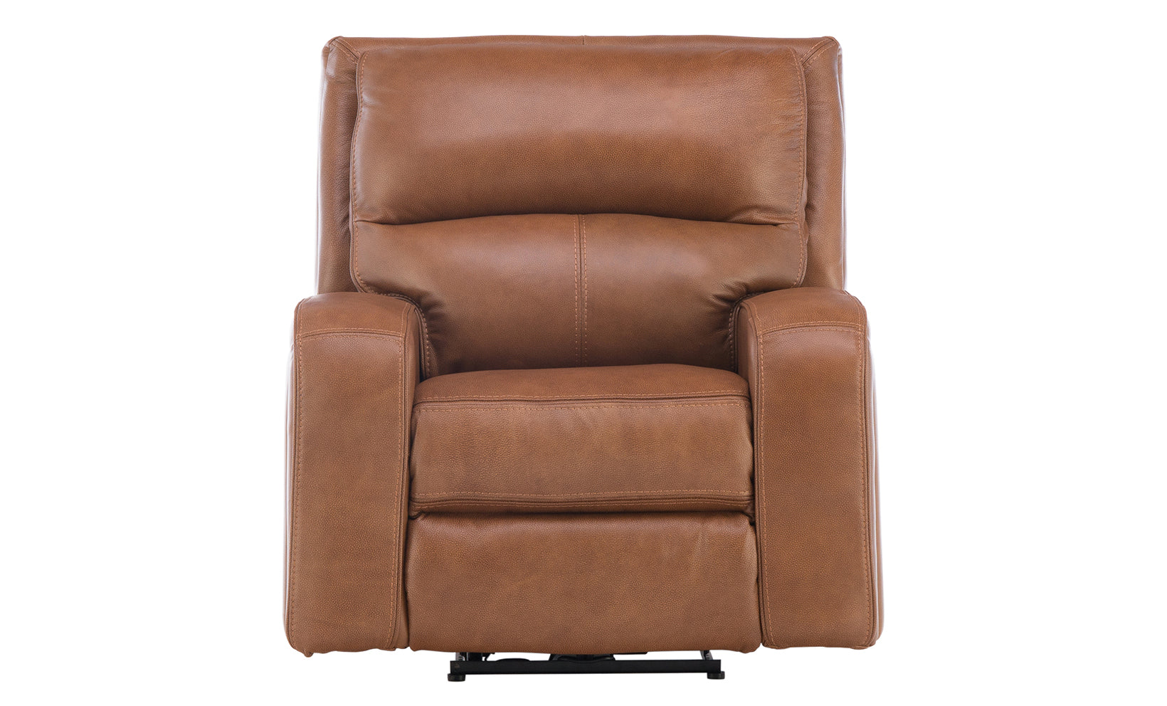 Brown Leather Power Recliner Schneiderman's Furniture