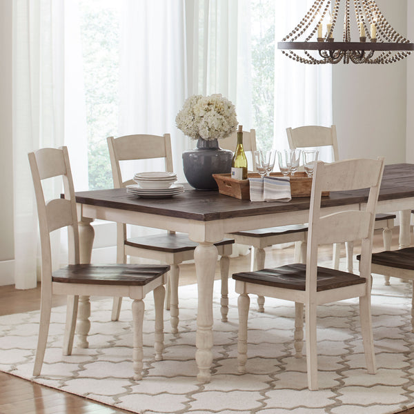 Madison County White Dining Chair | Schneiderman's Furniture