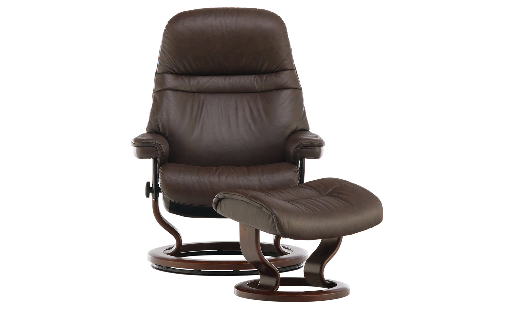 Stressless Sunrise Chair and Ottoman Medium Schneiderman s