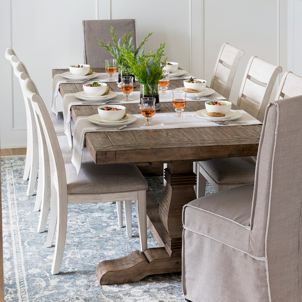 Farmhouse Reimagined Upholstered Dining Chair Schneiderman s