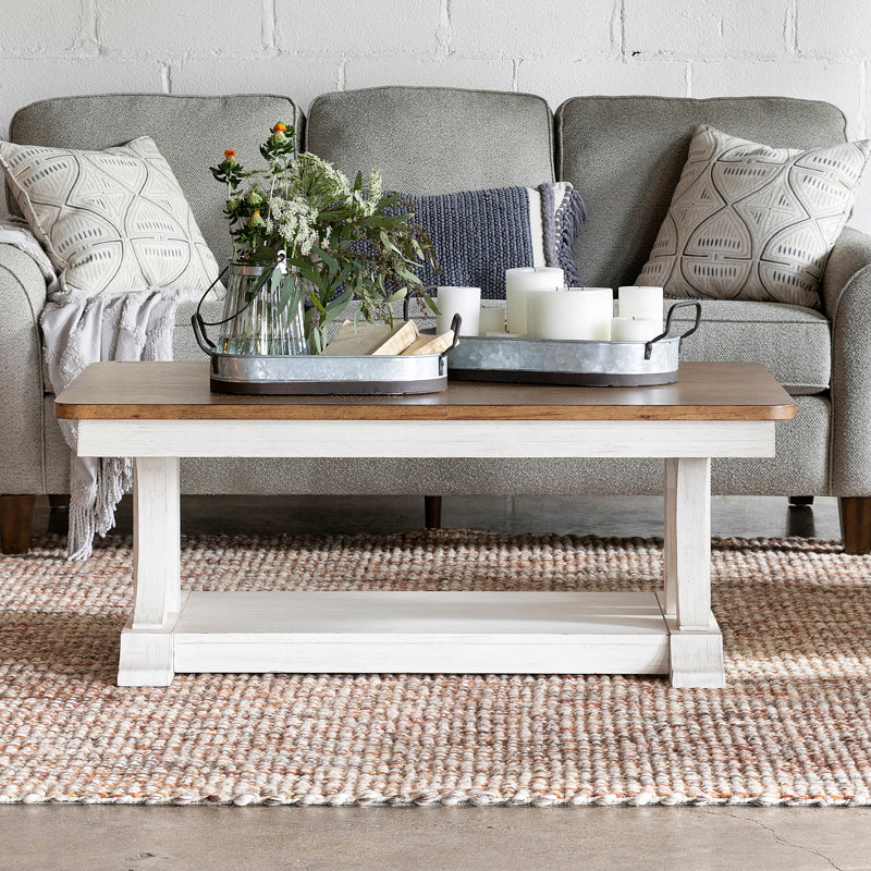Farmhouse Reimagined Coffee Table Schneiderman's Furniture