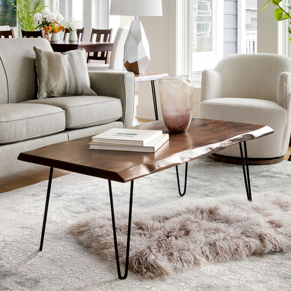Nature's Edge Chestnut Coffee Table | Schneiderman's Furniture Nature's Edge Chestnut Coffee Table | Schneiderman's Furniture